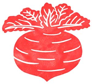 turnip hanko stamp